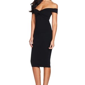 NEW NOOKIE Athena Drop Shoulder Dress NWT